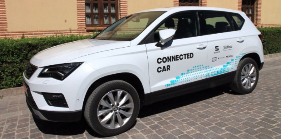 Telefonica and seat present the first use case of assisted driving via the mobile network in a real 46074