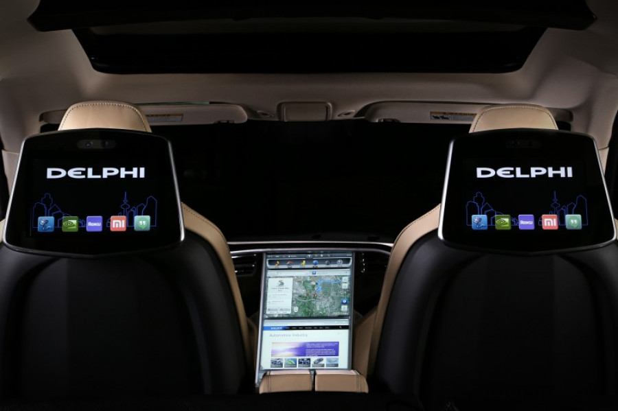 Delphi dual rear screen entertainment 34439