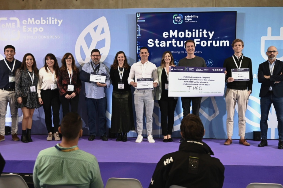 Los ganadores del la pasada edición del eMobility Startup Forum