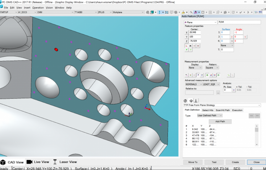 Hexagon mi pc dmis 34833