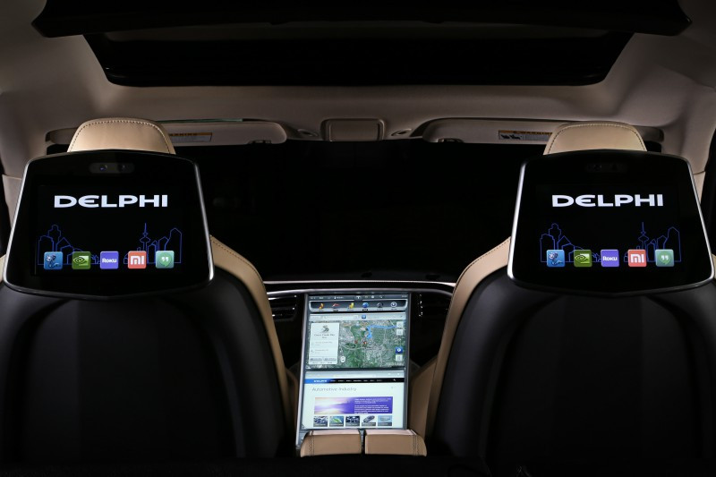 Delphi dual rear screen entertainment 34439