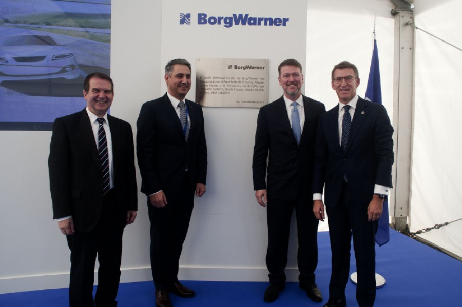 Descubrimiento placa conmemorativa stc borgwarner 33432