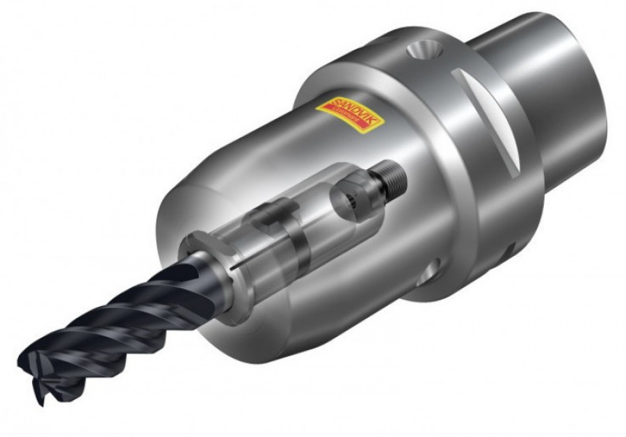 Sandvik corochuck 930 mechanical locking between collet and chuck hr 55791