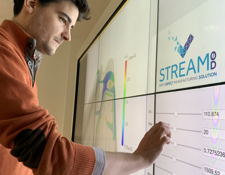 Utilisation de la simulation sur écran tactile