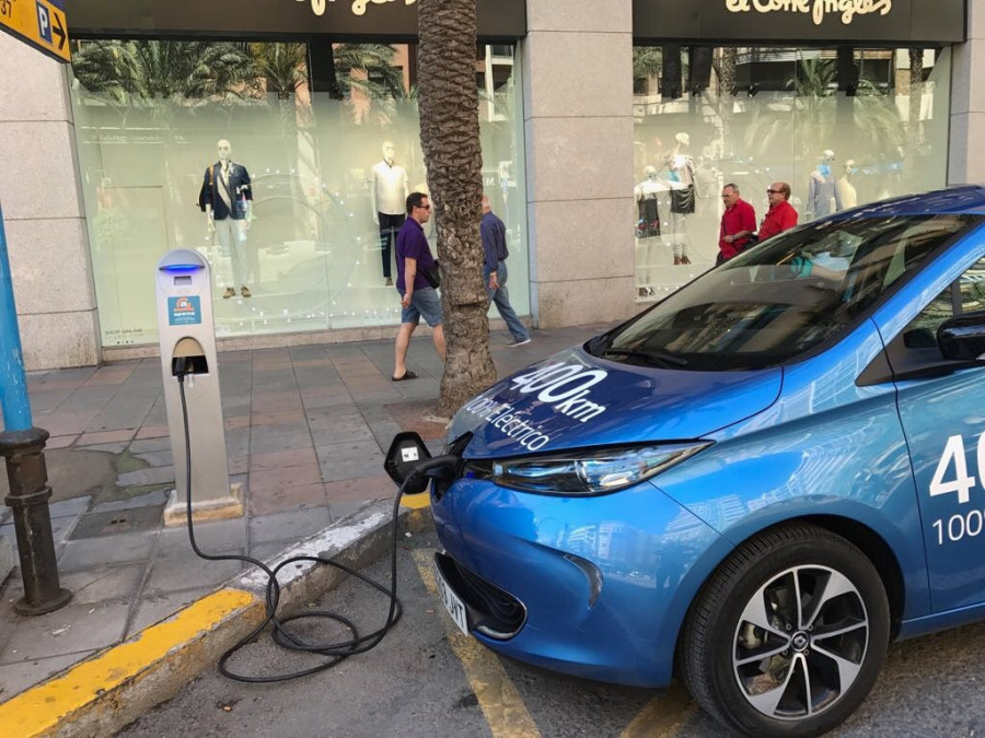 Matriculaciones electricos hibridos ayuntamiento alicante