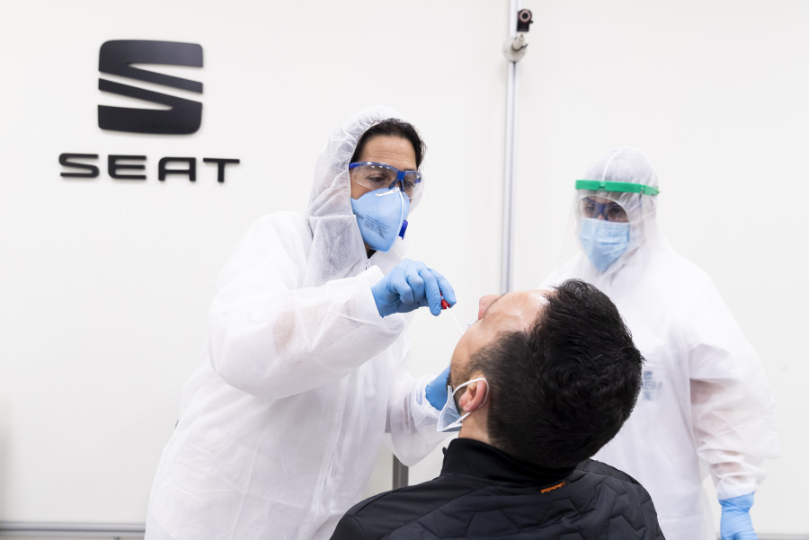SEAT will conduct PCR testing on its 15000 employees so they can return to work 01 HQ