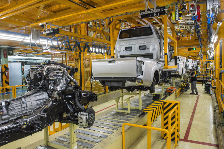 Nissan L nea 2 de Montaje   Planta de Zona Franca