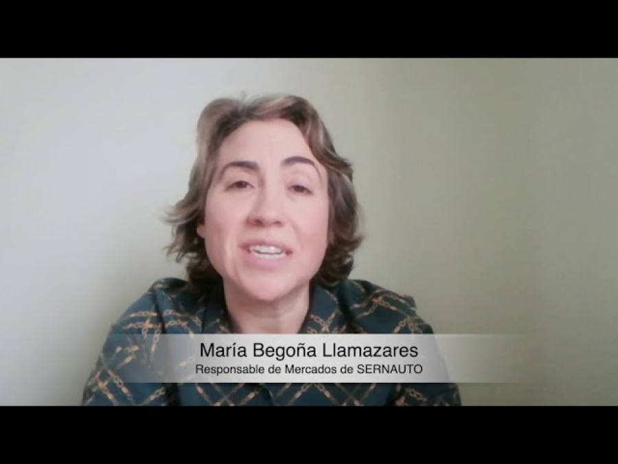 Begoña Llamazares, Resp. de Mercados de SERNAUTO, comenta la evolución de las exportaciones en 2019