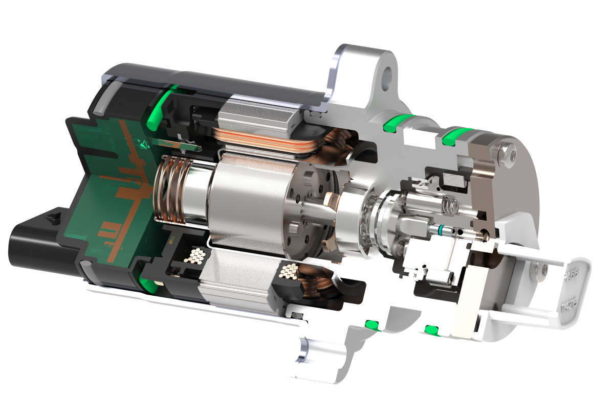 Picture 5 Cross section GenVI hydraulic actuator