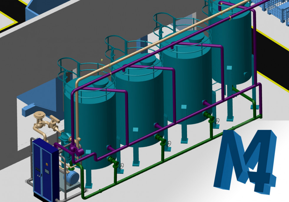 M4 plant for professionals in factory and plant design
