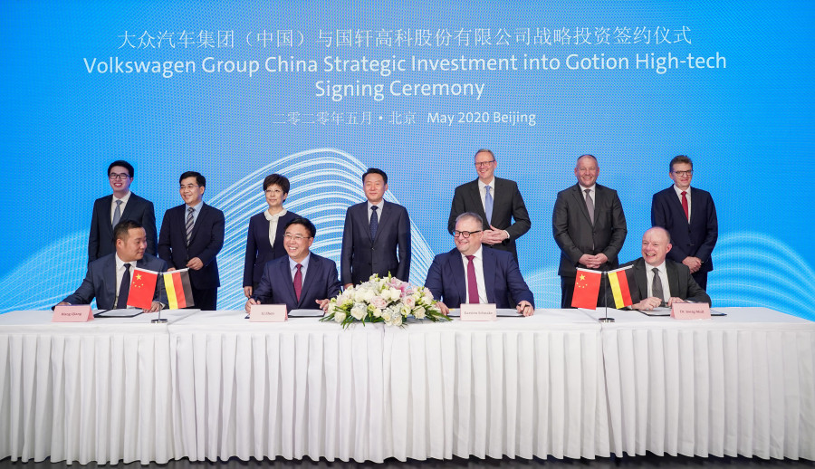 Volkswagen intensifica sus actividades en materia de movilidad electrica en china