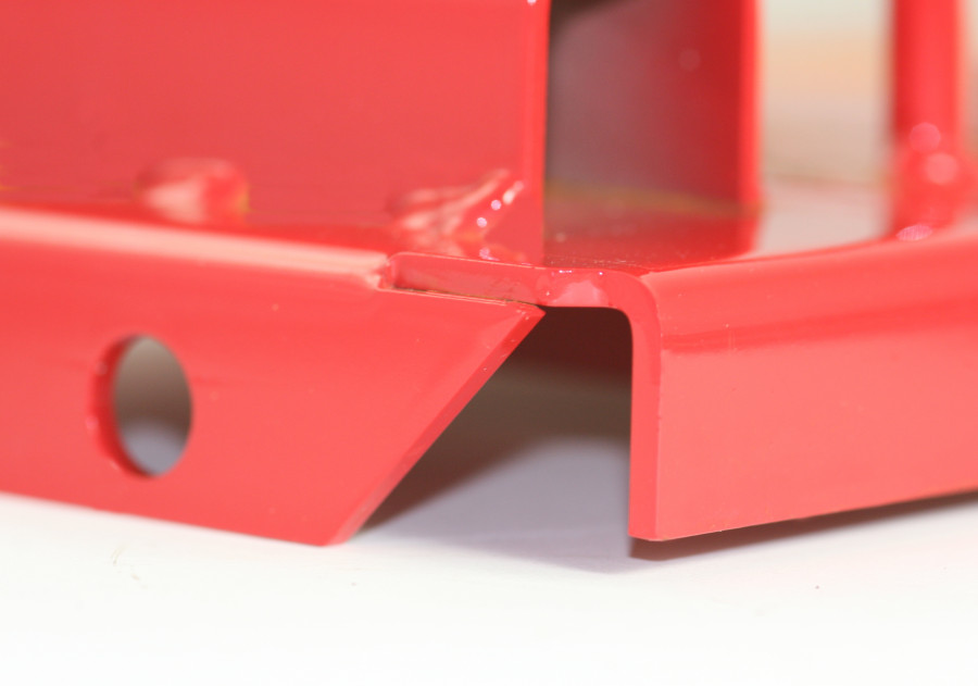 Painted Laser Cut Part