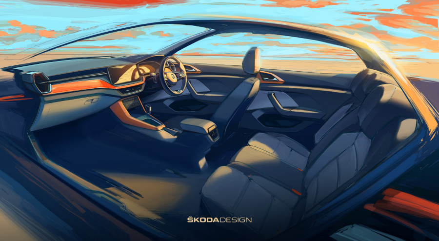 Imagen interior koda kushaq