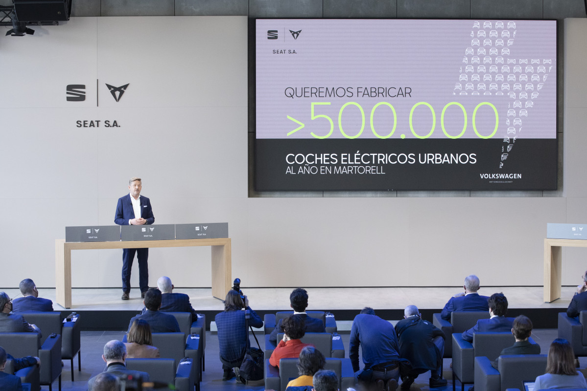 SEAT SA will launch an urban electric car in 2025 ES 02 HQ