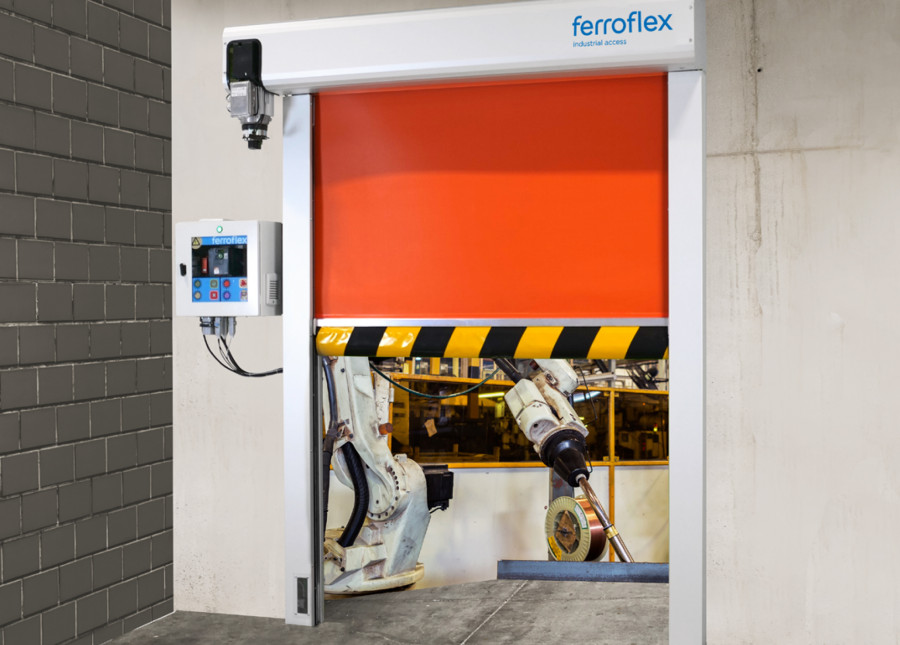 Imagen np puerta automatizada Ferroflex