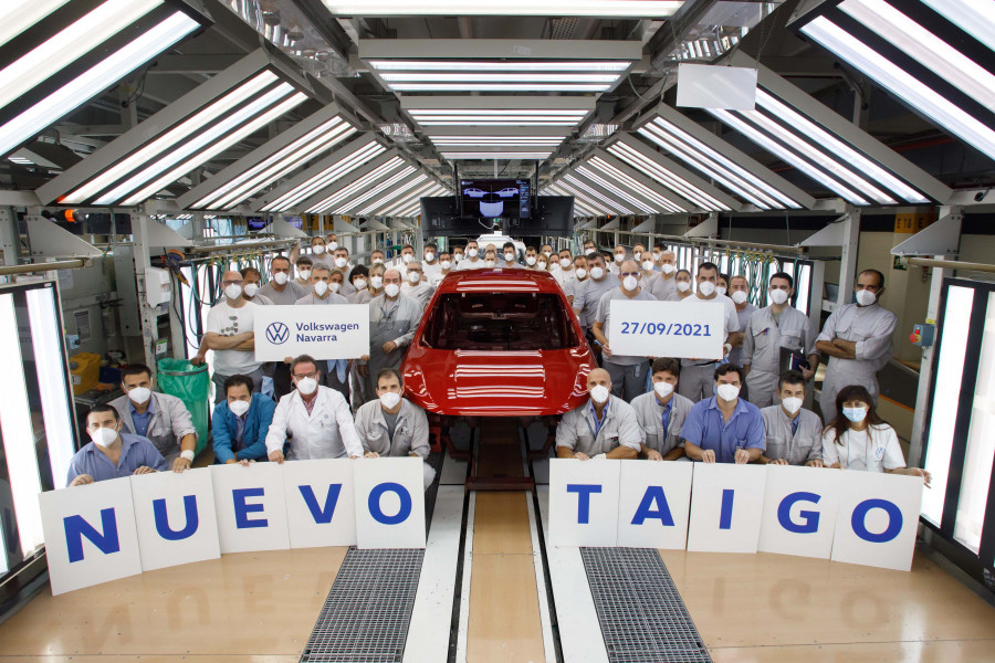 Volkswagen navarra inicia la produccion en serie del nuevo taigo en exclusiva para toda europa