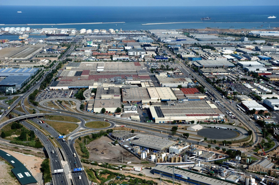 Foto aérea Planta Nissan Zona Franca