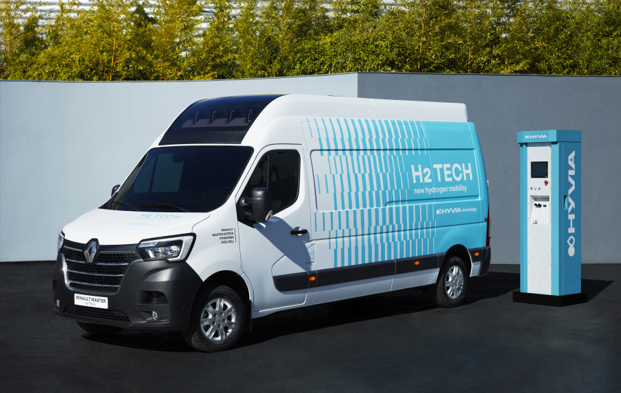 2021  Prototype Renault Master Van H2TECH