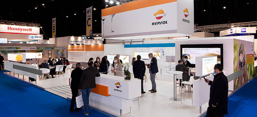 Utech europe 2021 stand repsol