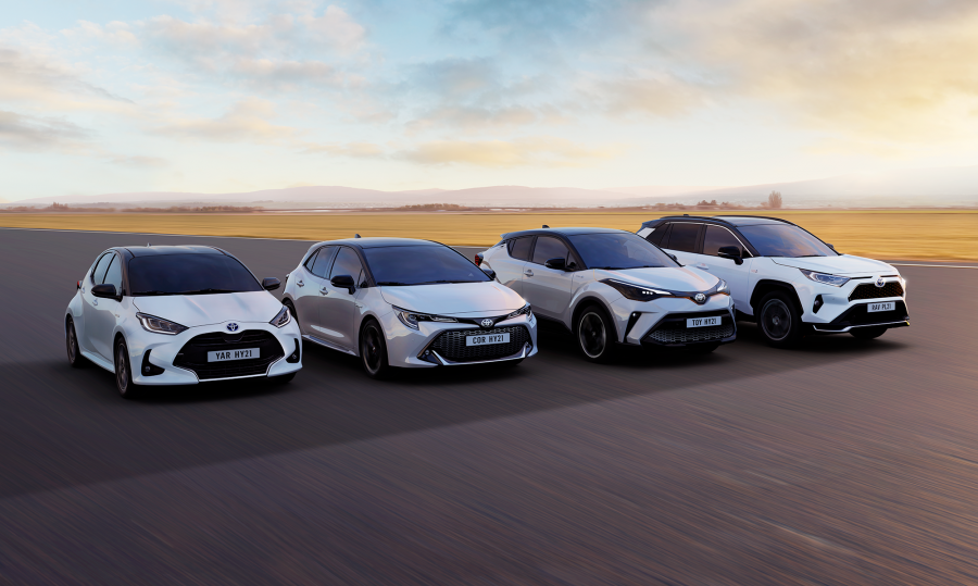 Toyota electric hybrid   gama 2022 2
