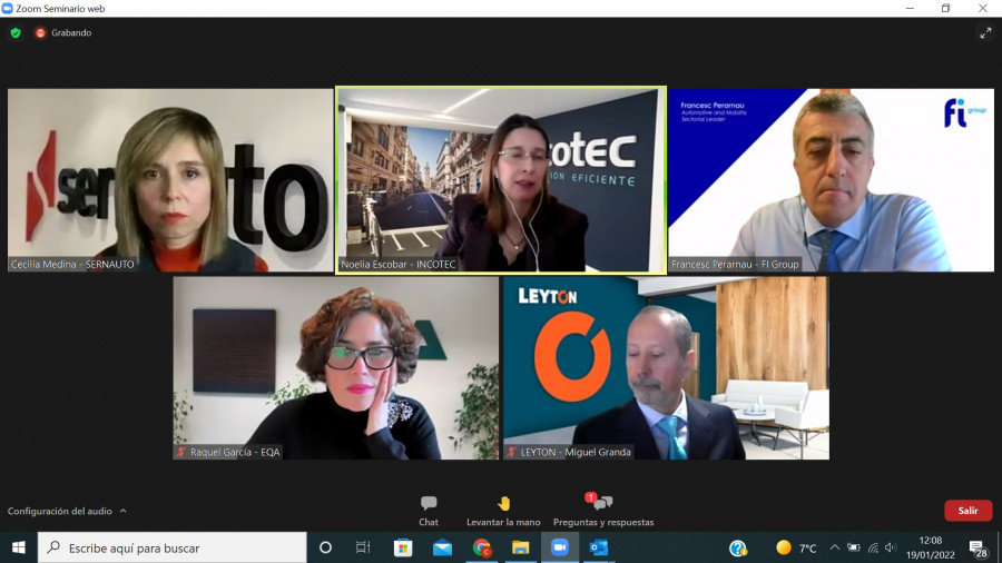 Ponentes Webinar Perte VEC