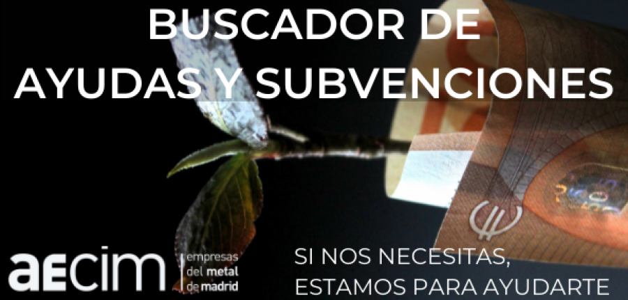 Buscador de ayudas y subvenciones AECIM
