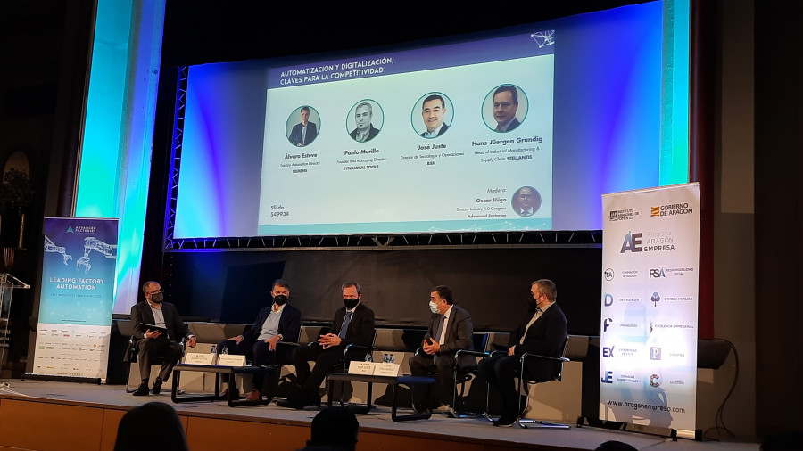 Empresas industriales se reúnen en Zaragoza para compartir sus estrategias para la implementación de la industria 4.0