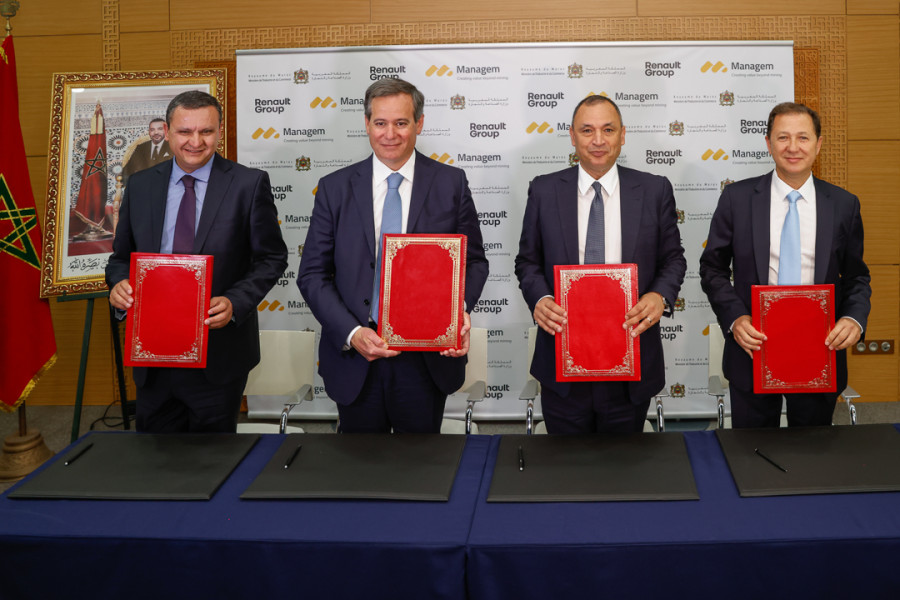 22022  Renault Group et Managem Group signent un accord pour un approvisionnement durable en cobalt marocain