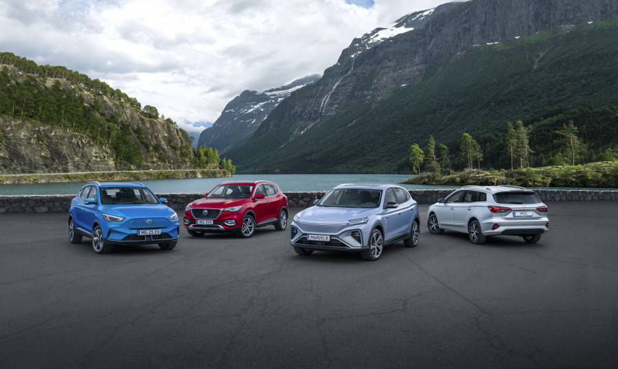 MG model range 2021