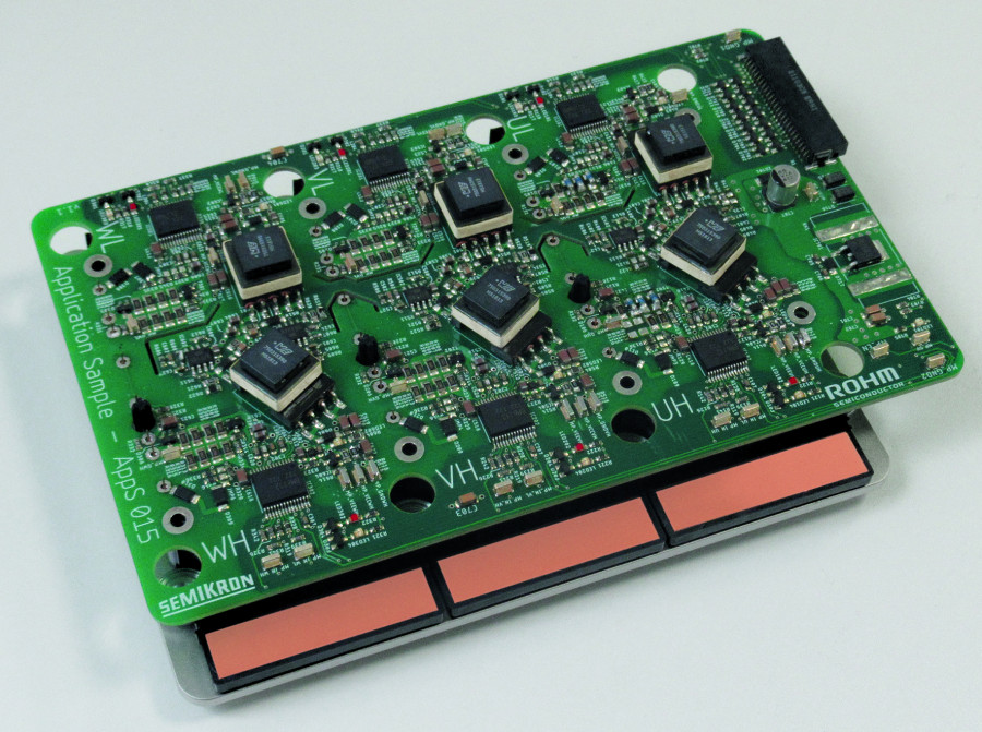 ROHM SEMIKRON Fig 3 Evaluation board eMPack
