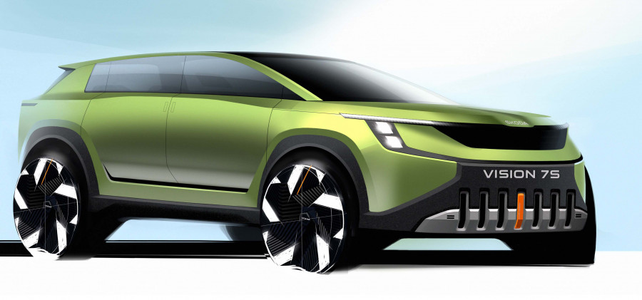 Exterior sketches vision 7s 1