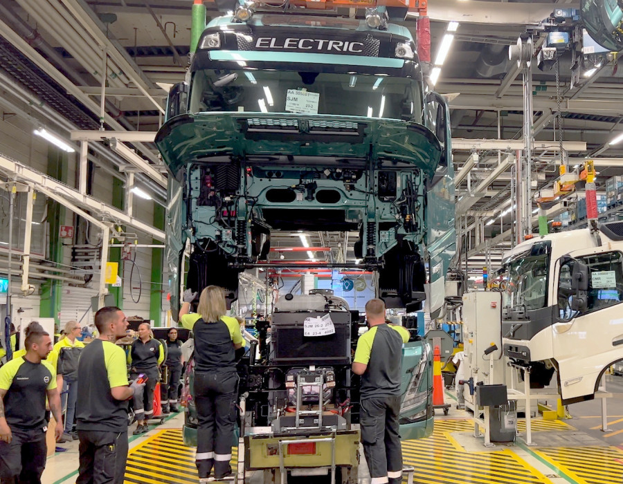Volvo Trucks eléctrico producción