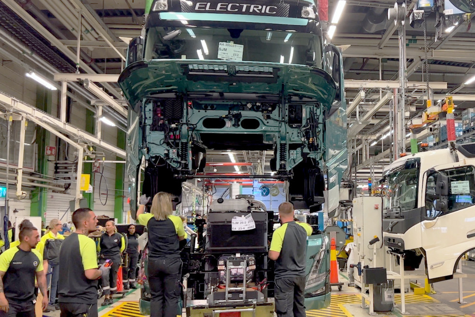 Volvo Trucks eléctrico producción