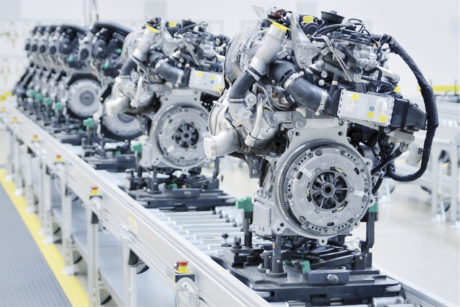 Automotive powertrain engines application side sol