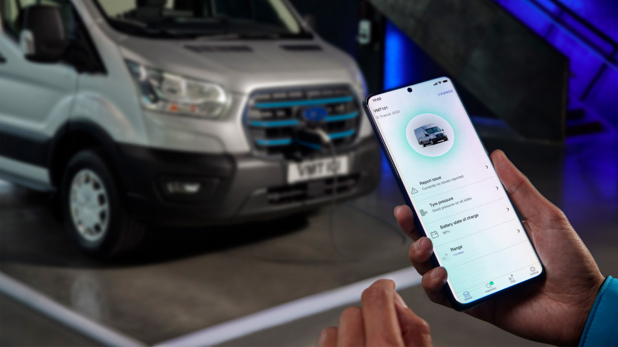 Ford E Transit Detail Ford Telematics MobileApp