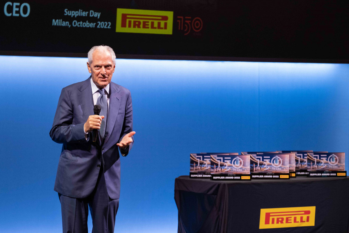 Marco Tronchetti Provera   Pirelli Supplier Award 2022lr