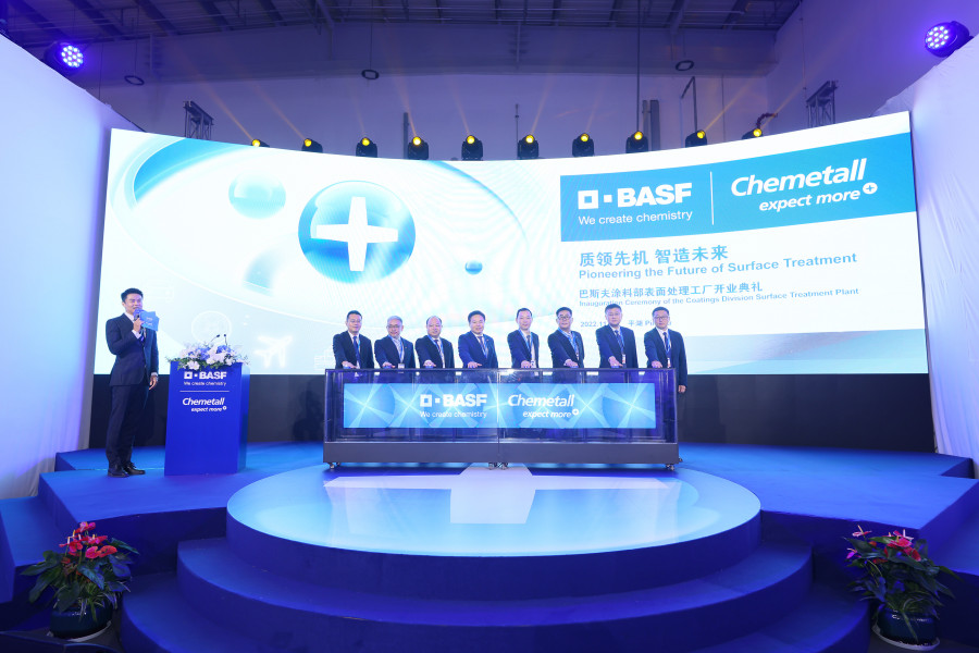 P418 Surface treatment site opening ceremony