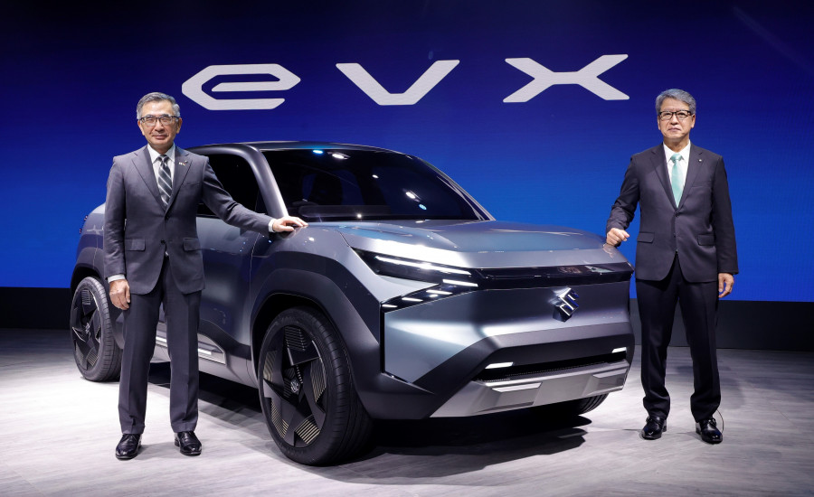 GlobalpremiereofConceptElectricSUVeVXatMarutiSuzukiPavilionAutoExpo'23