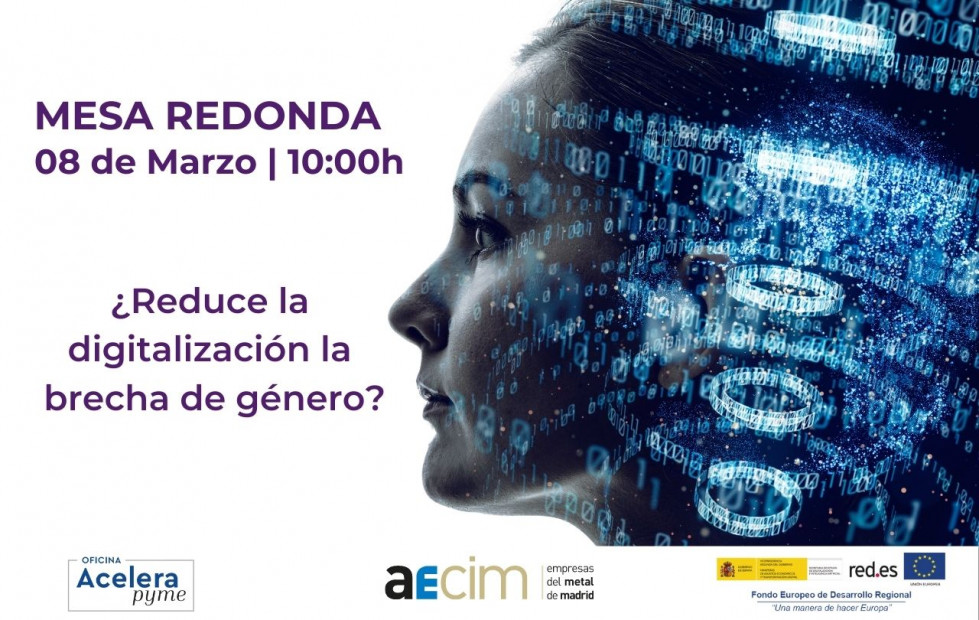 Digitalizacion reduce brecha genero