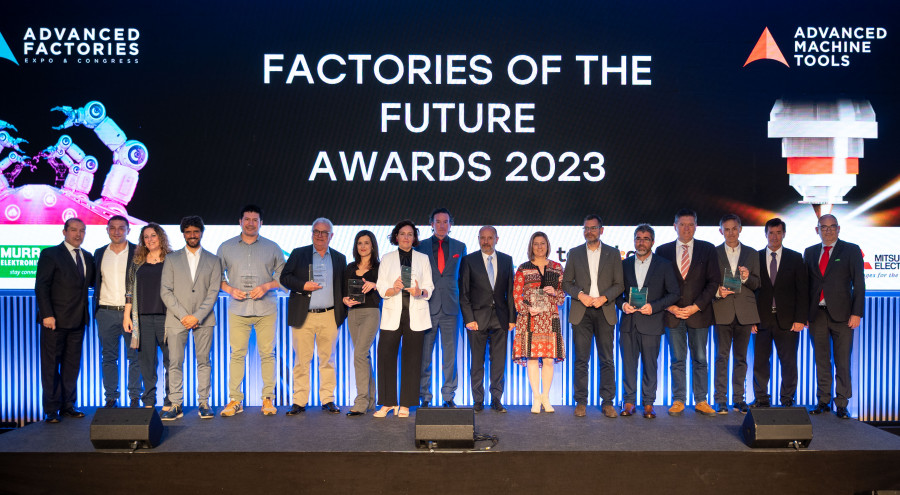 Los ganadores de la séptima edición de los Factories of the Future Awards 2023 de AF y AMT