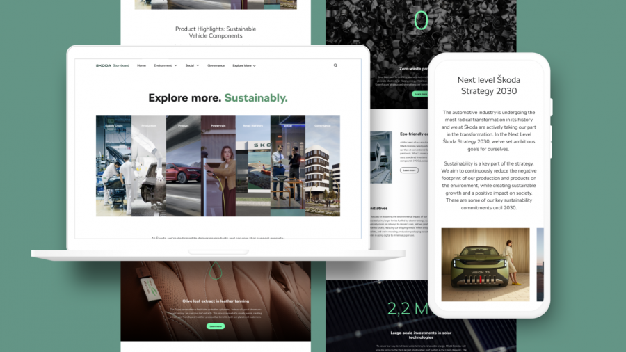 Presentacion del nuevo portal de Sostenibilidad de Skoda Una plataforma para el dialogo sobre iniciativas Medioambientales Sociales y de Gobernanza 1 1422x800