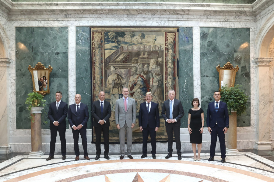 His Majesty King Felipe VI hosts an audience with the SEAT SA Executive Committee 02 HQ