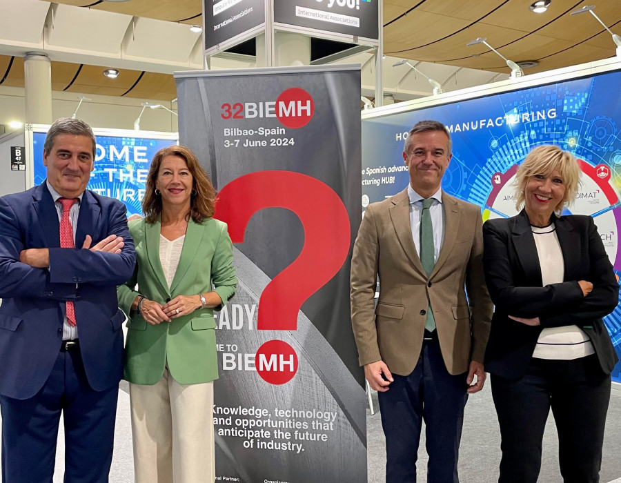 Presentación BIEMH 2024 en EMO Hannover