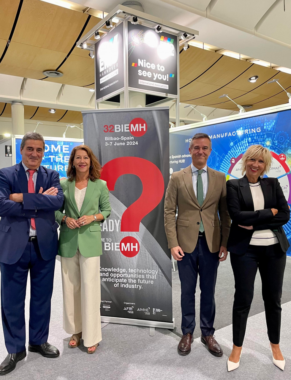 Presentación BIEMH 2024 en EMO Hannover