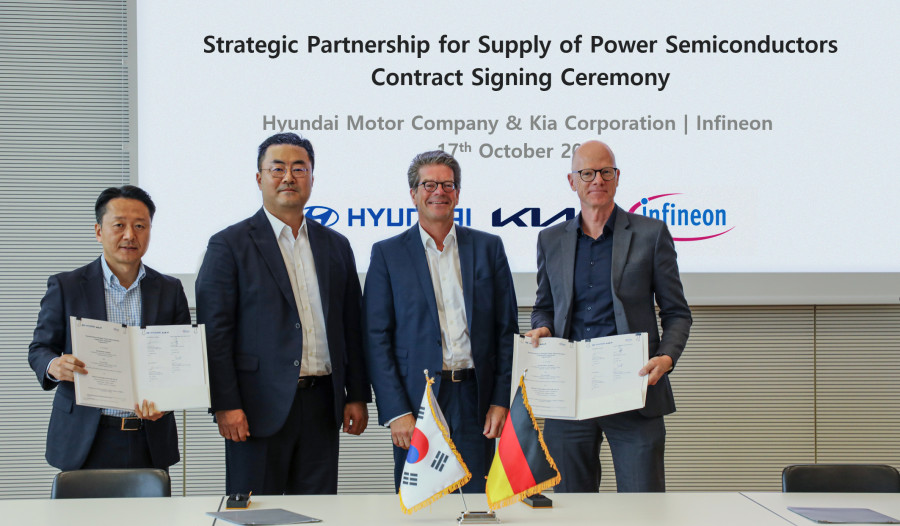 Hyundai Kia Infineon Signing
