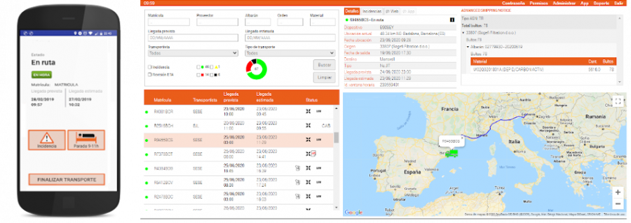 DigitalSupplyChain web and mobile