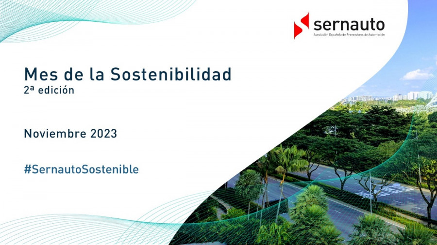 Mes de la Sostenibilidad SERNAUTO 2023