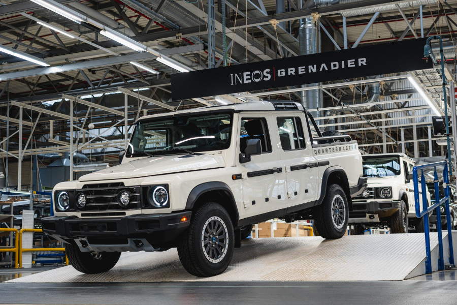 INEOS Grenadier Quartermaster   Start of production   1