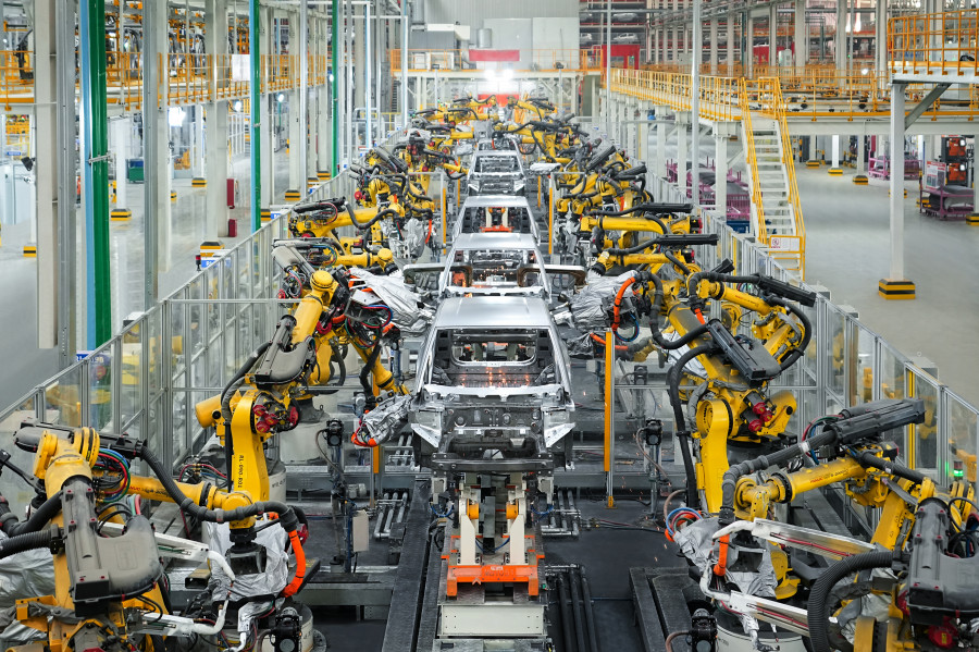 BYDNewEnergyVehiclesManufacturingTechnology