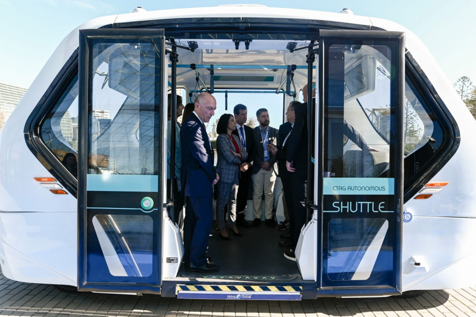 Shuttle de CTAG en eMobility Expo World Congress 2024